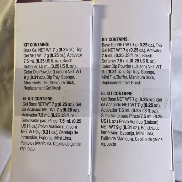 Two sets of Kiss salon dip color system - Picture 3 of 6